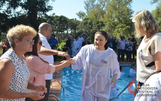 Foto Batismo Julho 2017
