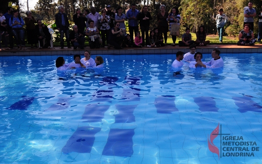 Foto Batismo Julho 2017