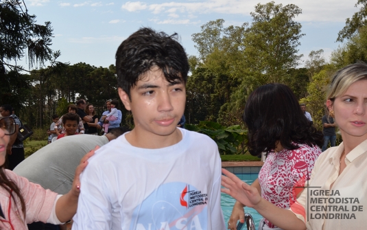 Foto Batismo Julho 2018