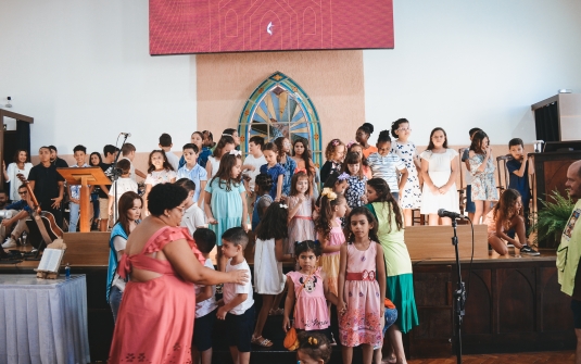 Foto Aprentação dia das Mães