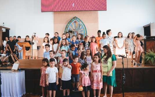 Foto Aprentação dia das Mães