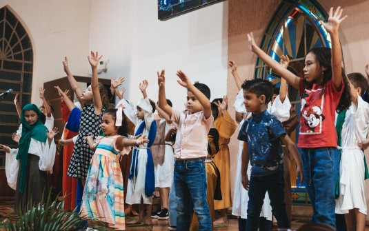 Foto Culto de Páscoa