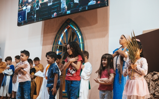 Foto Culto de Páscoa