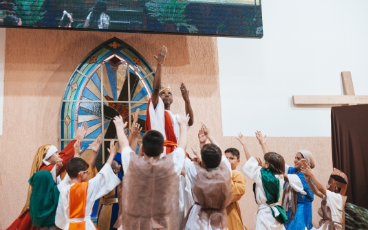 Foto Culto de Páscoa