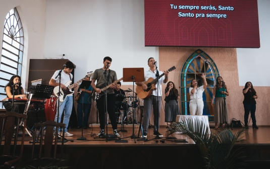 Foto Culto de Páscoa