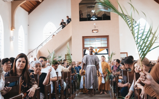 Foto Culto de Páscoa