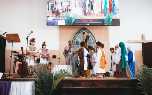 Foto Culto de Páscoa