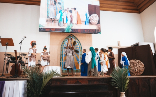 Foto Culto de Páscoa