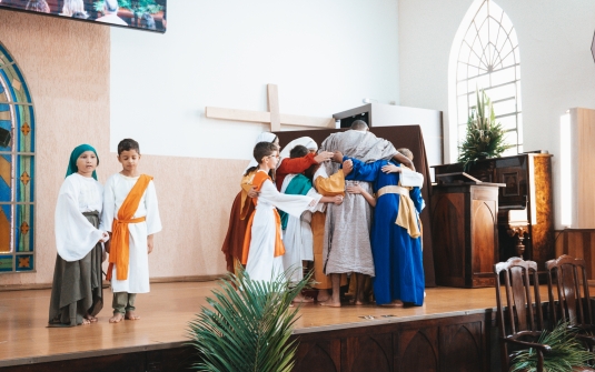 Foto Culto de Páscoa