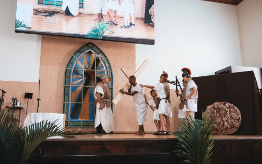 Foto Culto de Páscoa