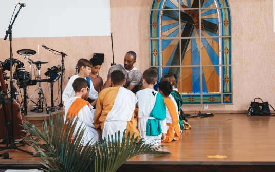Foto Culto de Páscoa