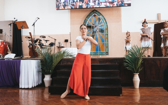 Foto Culto de Páscoa
