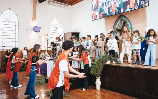 Foto Culto de Páscoa