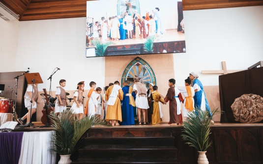 Foto Culto de Páscoa