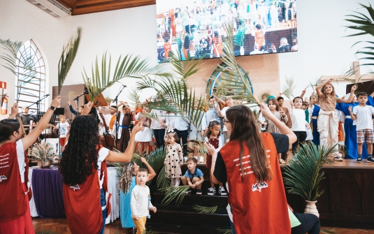 Foto Culto de Páscoa