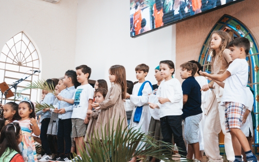 Foto Culto de Páscoa