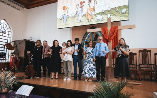Foto Culto de Páscoa