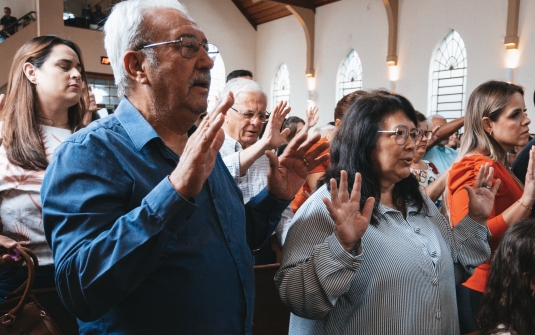 Foto Culto de Páscoa