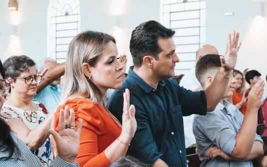 Foto Culto de Páscoa