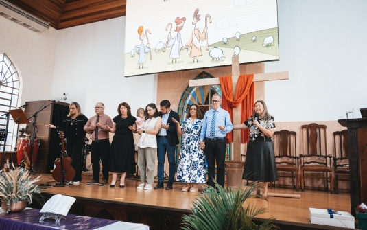 Foto Culto de Páscoa
