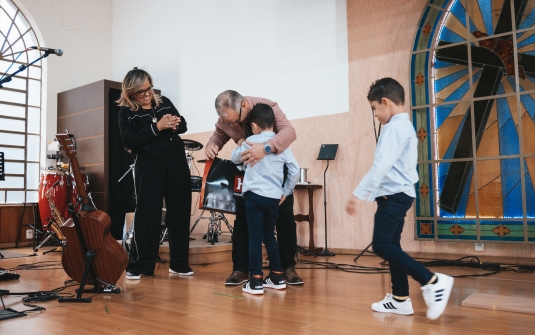 Foto Culto de Páscoa