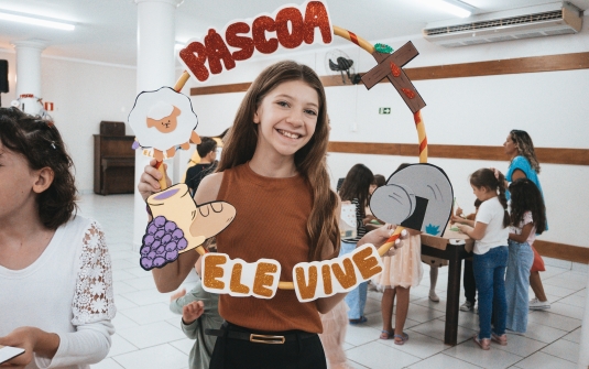 Foto Culto de Páscoa