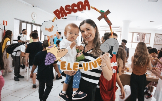Foto Culto de Páscoa
