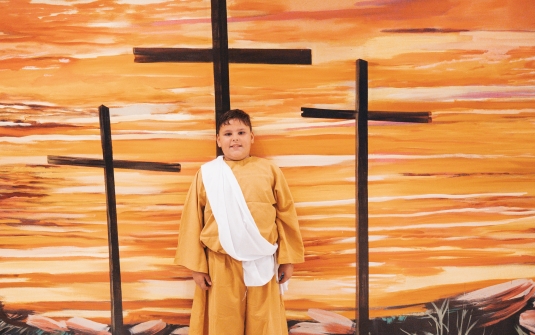 Foto Culto de Páscoa