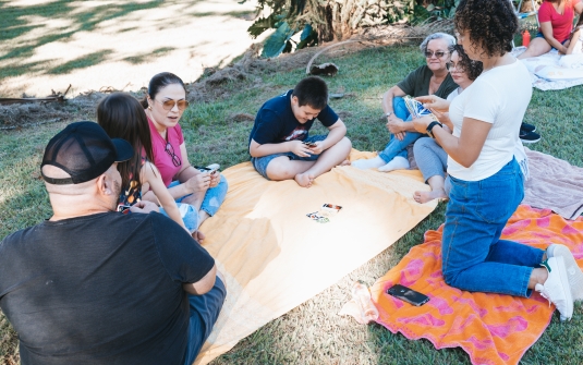 Foto Piquenique da Família