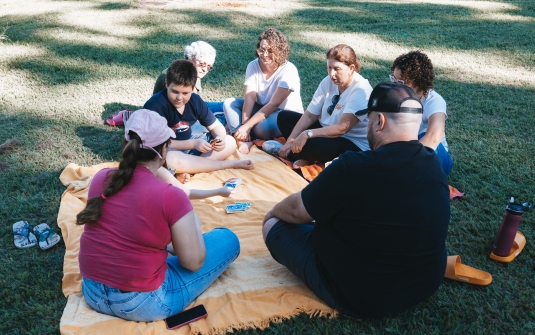 Foto Piquenique da Família