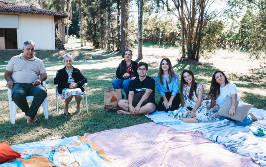 Foto Piquenique da Família