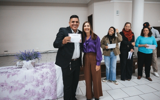 Foto Formatura CDV e Carater Cristão