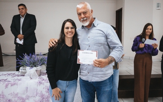 Foto Formatura CDV e Carater Cristão