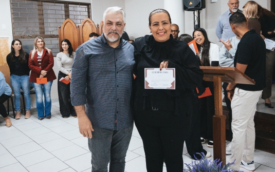 Foto Formatura CDV e Carater Cristão
