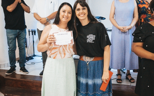 Foto Formatura CDV, Carater cristão, fundamentos da Fé e Diplomação do batismo 2025