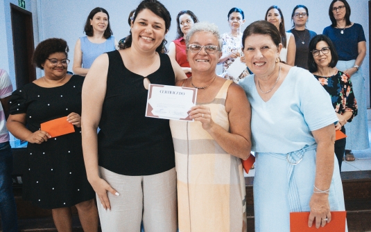 Foto Formatura CDV, Carater cristão, fundamentos da Fé e Diplomação do batismo 2025