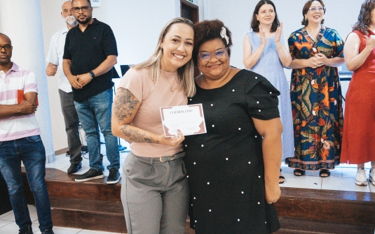 Foto Formatura CDV, Carater cristão, fundamentos da Fé e Diplomação do batismo 2025