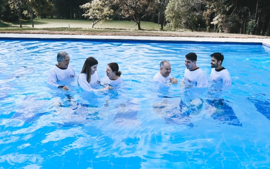 Foto Batismo 12.07.2026